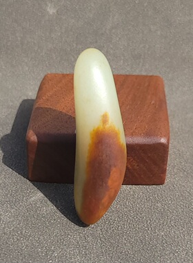 C031902新疆的猫32克红皮老气老熟自带画面感的高清白玉籽