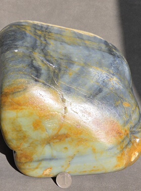 新疆的猫G120401 19.2公斤，特细特熟青花重器大墩籽