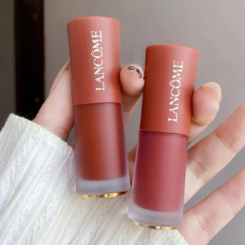 兰蔻菁纯裸唇釉柔雾哑光