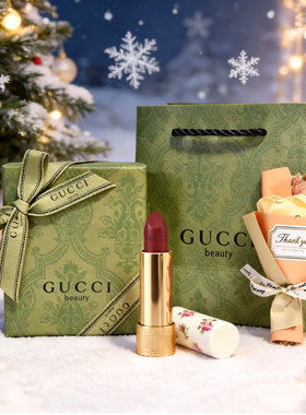 【圣诞礼物】Gucci古驰经典倾色口红干花礼盒系列套装