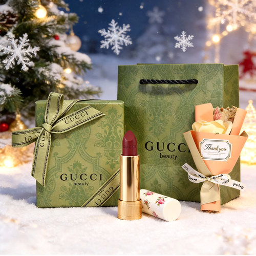 【圣诞礼物】Gucci古驰经典倾色口红干花礼盒系列套装