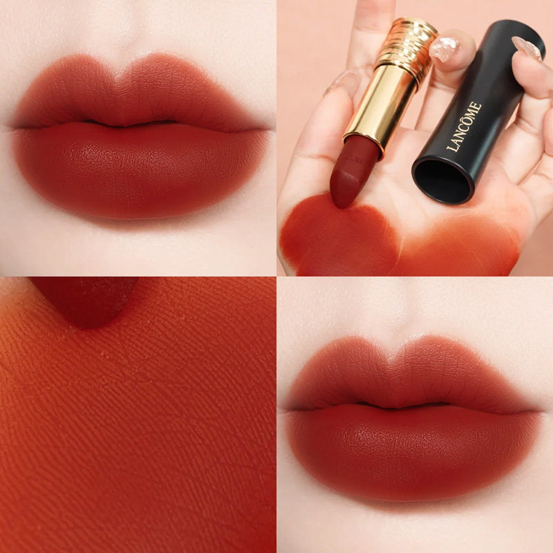 Lancome兰蔻小蛮腰菁纯丝绒口红雾面哑光3.4g