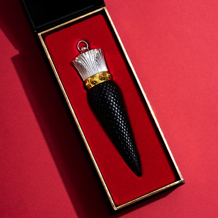 Christian Louboutin CL萝卜丁口红女王权杖黑管唇膏001M