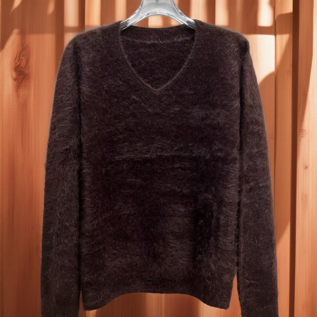 【100%山羊绒拉绒】秋冬新款V领圆领女士百搭宽松纯色羊绒衫1,女装/女士精品,羊绒衫,淘宝优惠券,粉丝福利购,淘宝优惠卷