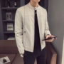 Mùa xuân 2019 áo khoác mới phiên bản Hàn Quốc của Slim youth đẹp trai đồng phục bóng chày giản dị áo khoác nam xu hướng quần áo nam - Đồng phục bóng chày áo khoác bóng chày da