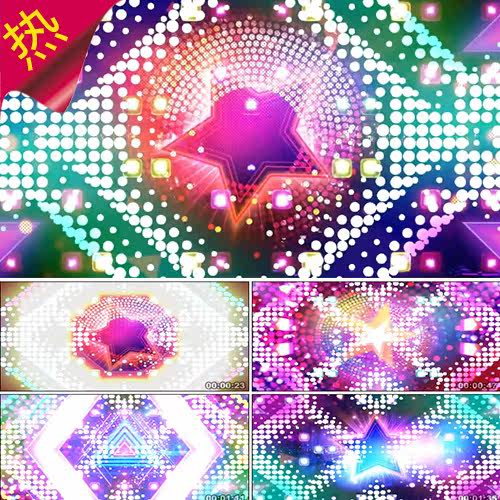 马德里不思议 蔡依林动感舞曲 炫酷灯光秀 可爱舞台 视频素材