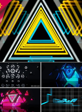 Clean Bandit - Rather Be 机器人跳舞 动感炫酷 开场舞 视频素材