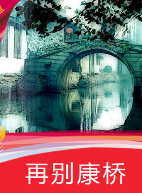 再别康桥 诗歌朗诵 水墨江南水乡 油画水乡 拱桥 流水 视频素材