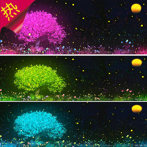 【许愿树2】感恩父母励志树教室节唯美婚礼背景舞蹈背景视频素材