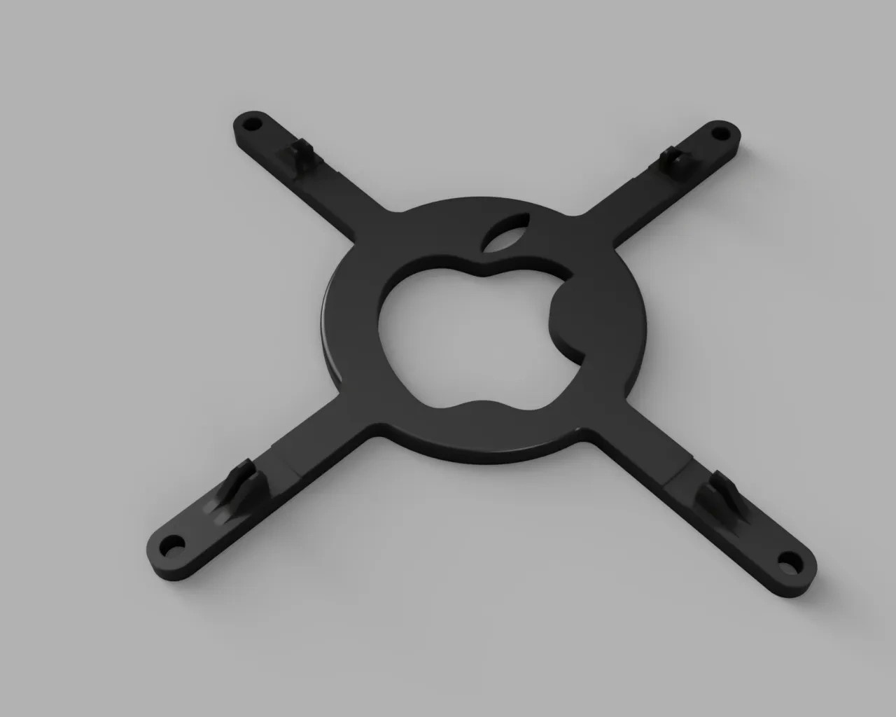 Mac Mini M4开机电源顶部按键支架底座通风散热防尘增高