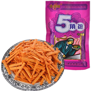 五角包辣条调味面制品8090后儿时怀旧零食小吃四川风味解馋批发