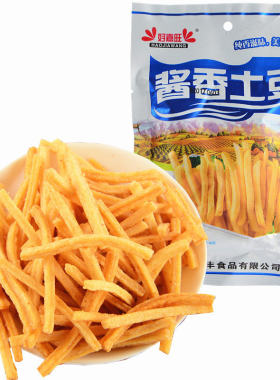 土豆酱香土豆膨化食品