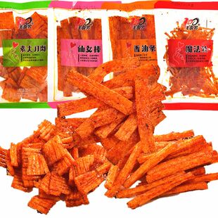 称重毛俊男系列辣条1斤500克仙女棒魔法丝香油条等混装麻辣批发
