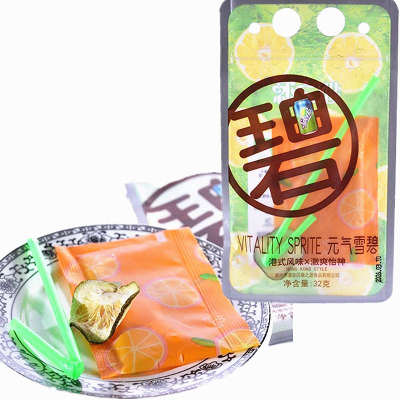 趣之源元气雪碧浓浆饮料约32克批发