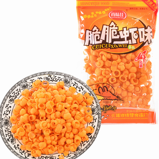 脆脆虾味膨化食品休闲零食小吃儿童怀旧8090后怀旧批发约15克