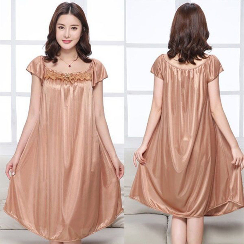 Large lovely princess Super long Nightdress lady summer Sleeveless pajamas Ice silk vest sexy Easy Home Furnishingsin the Lingerie/Men's underwear/Tracksuit , Lingerie  category - from Buy2taobao.com to provide professional Taobao agent buy service