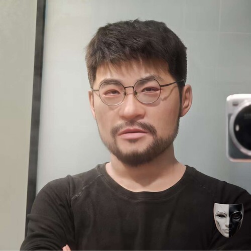 网红帅哥男款直播面具硅胶高颜值易容明星真人脸仿真全脸款头套