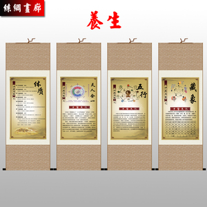 古代装饰画挂画卷轴画丝绸画