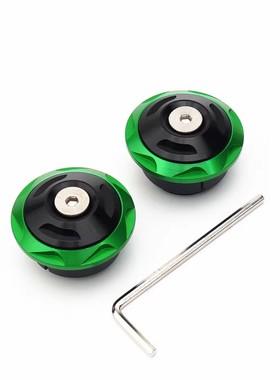 适用摩托车川崎Z500忍者NINJA500改装车身CNC铝合金塞车架螺丝塞