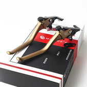 适用佛沙350 铝合金刹车牛角手把离合车把手柄 25年改装 NSS750