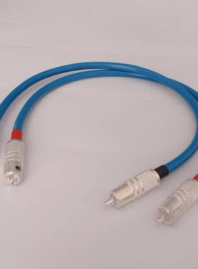 全新升级荷兰银彩ST-48B G3单晶铜镀银音频线发烧镀银双RCA信号线