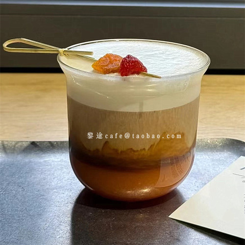 ins复古玻璃美式咖啡杯