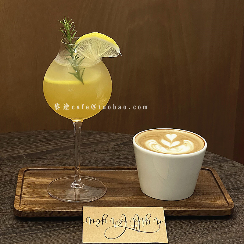 日式简约纯色大口咖啡杯