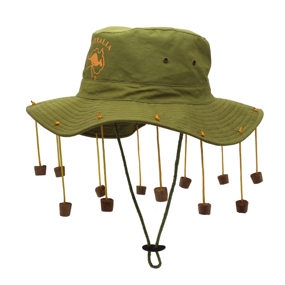 Australia Customs Hat 12 tassels pure cotton Wide-brimmed Hat Nation Songkran Hat Customizein the Accessories/Leather belt/Hat/Muffler , Hat  category - from Buy2taobao.com to provide professional Taobao agent buy service