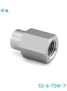 Swagelok世伟洛克（SS-6-TSW-7-4）3/8 in. 外径 x 1/4 in. 内螺