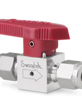 Swagelok世伟洛克(SS-4P4V) 四分之一圈 仪表 旋塞阀, 1/4 in.