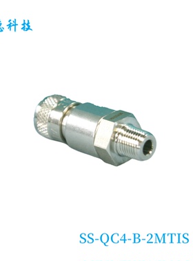【SS-QC4-B-2MTIS】Swagelok世伟洛克QC4快速接头管体1/8inISO外