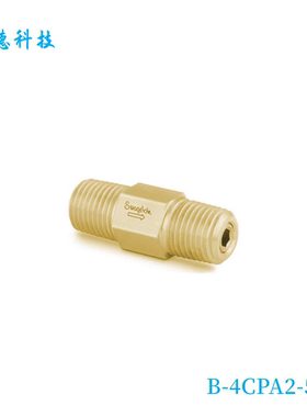 【B-4CPA2-50】Swagelok世伟洛克提升阀芯单向阀1/4 in. MNPT50ps