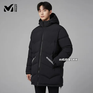 韩国代购millet觅乐户外棉服男士保暖夹棉夹克东北抗寒外套