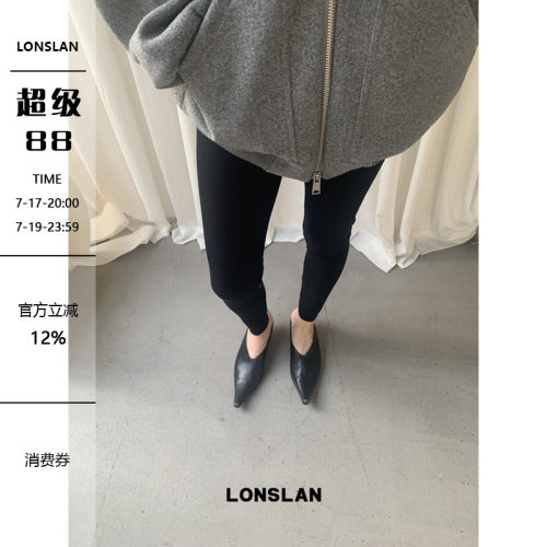 LONSLAN 24WINTER 12/9 20:00NEW加厚加绒外穿骑行打底裤
