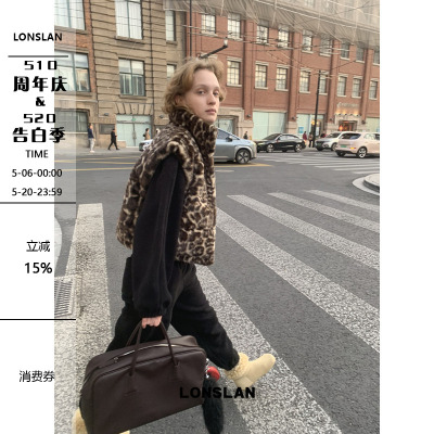 LONSLAN 24WINTER 12/9 20:00NEW两面穿毛毛棉服马甲