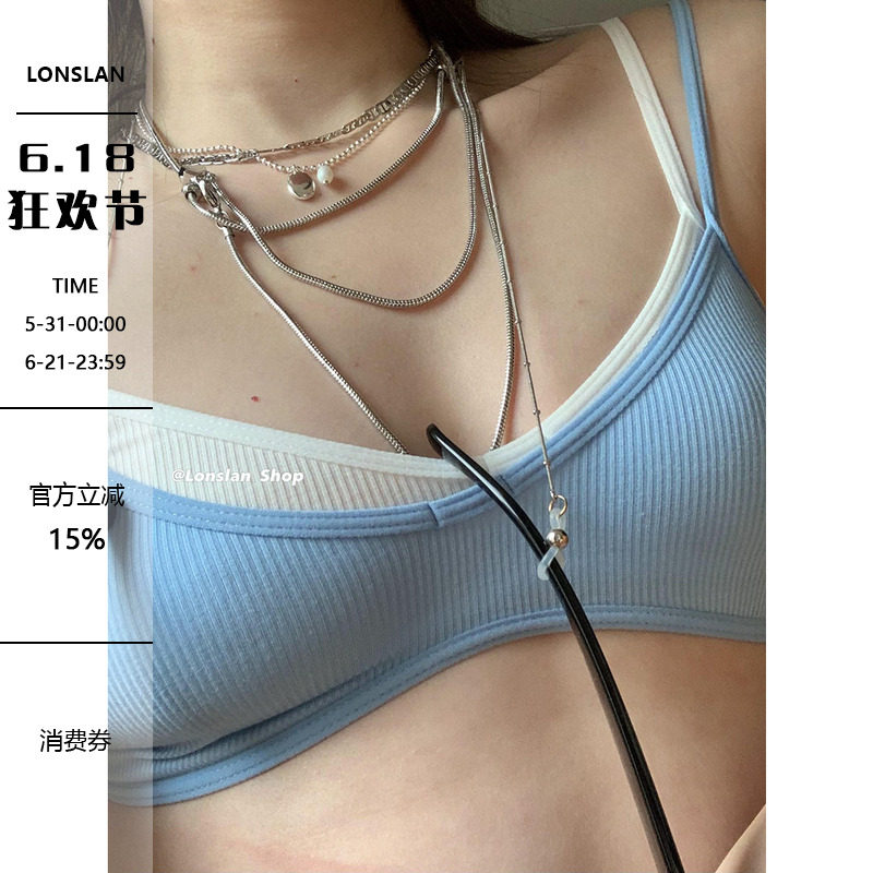 Lonslan 内搭不用愁-夏季人手内搭薄款小背心内衣多色可选择