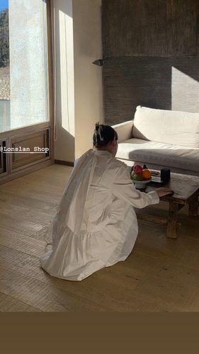 lonslan春夏款小众连衣裙