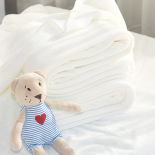 她慕婴儿竹棉单面毛巾布料可DIY宝宝洗脸巾防溢奶围嘴毛巾毯面料