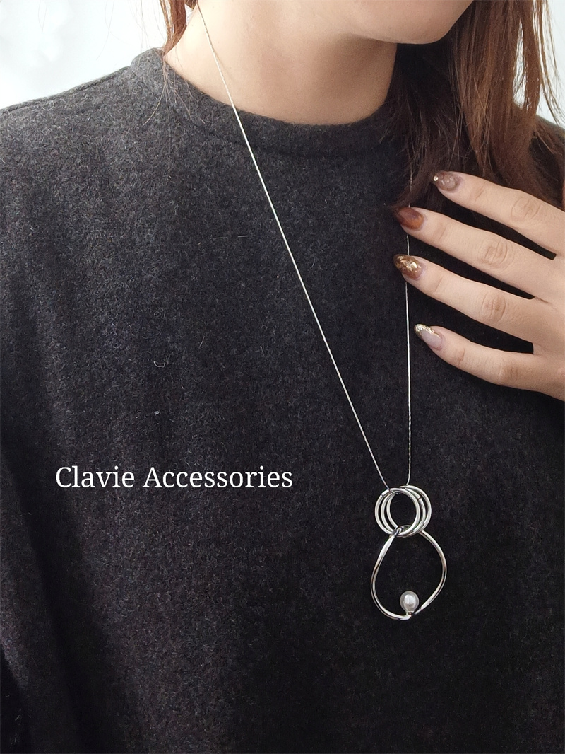 小众设计感百搭气质女长款项链