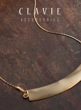 银色微笑细巧适合叠戴搭配项链