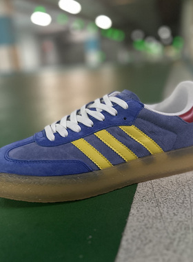 DOGEXI男鞋德训鞋2025冬季新款复古百搭运动鞋真皮厚底休闲板鞋男