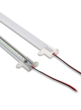 高亮双排12VLED5730贴片硬灯条珠宝柜台展示柜玻璃家用车顶灯