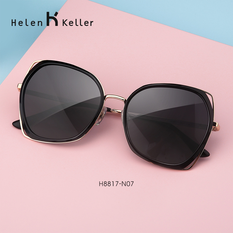 海伦凯勒猫耳墨镜开车专用防强光偏光太阳眼镜女士防紫外线高级感
