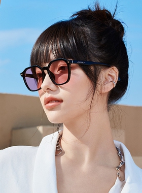 海俪恩2026新品太阳眼镜女腮红墨镜时代少年团同款韩版潮男N8201