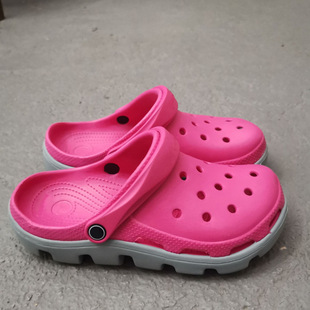 夏季迪特洞洞鞋男士外穿拖鞋防滑透气厚底沙滩鞋凉鞋舒适