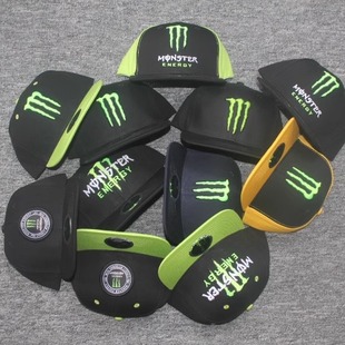 同款街头滑板SK8怪兽鬼爪平沿帽子棒球帽男女赛车帽运动嘻哈BMX包