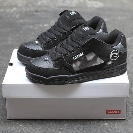 厚鞋舌面包款GLOBE滑板鞋运动休闲街舞低帮男女鞋BMX减震防滑皮质