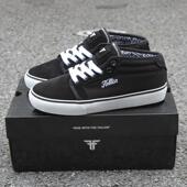 特价 sk8 减震轮滑DC板鞋 fallen中帮滑板鞋 男女翻毛皮舒适耐磨板鞋