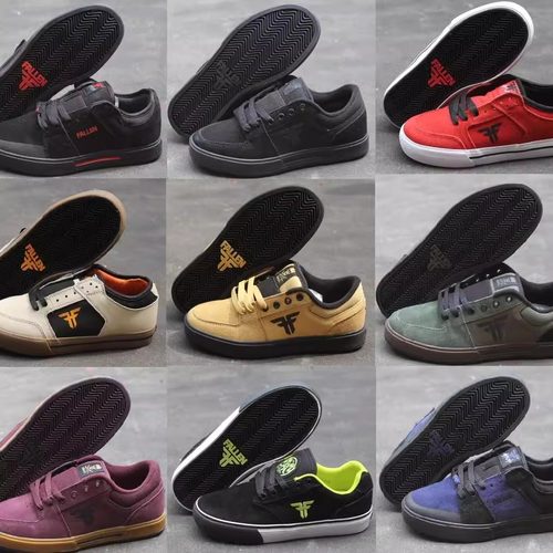 FALLEN滑板鞋男女同款翻毛皮耐磨