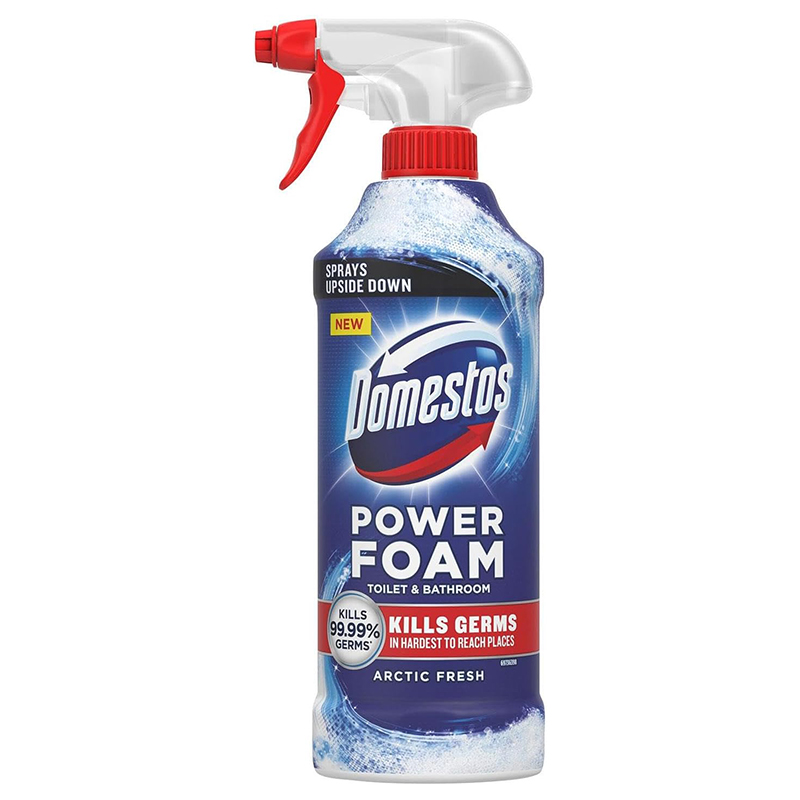 英国原装进口Domestos 万能漂白清洁消毒剂泡沫清洁剂450ml